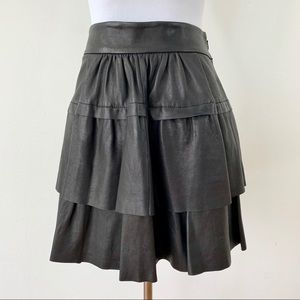 NWOT Diane Von Furstenberg Leather Skirt